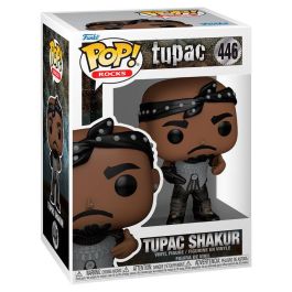 FUNKO Figura POP Tupac Shakur de Vinilo de 9cm en Caja Regalo