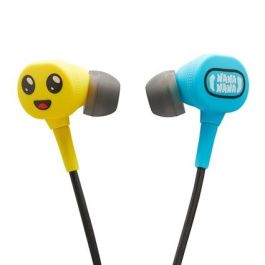 Power A Auriculares con Cable para Nintendo Switch, Diseño Peely, NSHS0228-01, Ajuste Personalizable, Micrófono en Línea