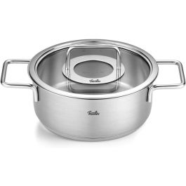 Fissler Pure Profi Cacerola de Acero Inoxidable 20 cm con Tapa de Cristal, Apto para Inducción, 2.4L - 08612520000/0 Precio: 86.49999963. SKU: B192JZ99RS