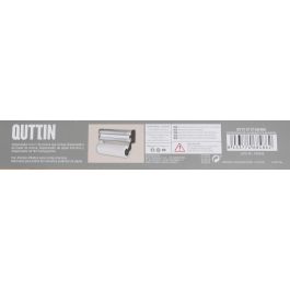 Quttin Dispensador de Aluminio, Film y Papel - 20 cm Ancho x 7 cm Alto x 34 cm Largo (6 Unidades) Quttin Dispensador de Aluminio, Film y Papel - 20 cm Ancho x 7 cm Alto x 34 cm Largo (6 Unidades)