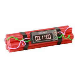 Falsa Bomba Explosiva Roja 23 cm Con Cables Y Temporizador Precio: 2.78999985. SKU: B159RDE7ZG