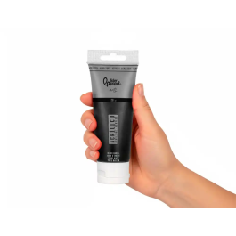 Liderpapel Pintura Acrílica Tubo Plástico 120 ml Negro Marfil