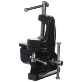 FARTOOLS PRO 111453 Prensa de banco con mordaza de 70 mm, apertura 40 mm, base giratoria 360°, fijación rápida, de fundición. FARTOOLS PRO 111453 Prensa de banco con mordaza de 70 mm, apertura 40 mm, base giratoria 360°, fijación rápida, de fundición.