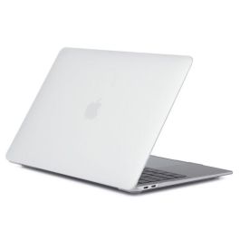 eSTUFF Funda Rígida Transparente Mate para MacBook Air 13.6" M4/M3/M2 (2022-2025) Protección Antigolpes y Arañazos