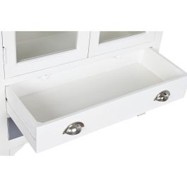 DKD Home Decor Vitrina Tradicional Blanco Gris Madera Mango Cristal 2 Cajones 6 Puertas 40x200x89 cm DKD Home Decor Vitrina Tradicional Blanco Gris Madera Mango Cristal 2 Cajones 6 Puertas 40x200x89 cm