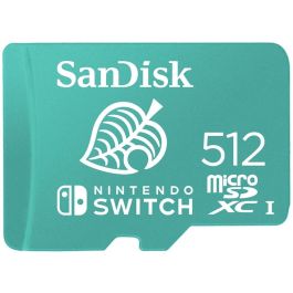 SanDisk SDSQXAO-512G-GNCZN Memoria Flash MicroSDXC 512 GB UHS-I, 100 MB/s Lectura, 90 MB/s Escritura Precio: 76.4999994. SKU: B13XDDZZD5