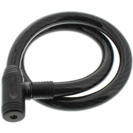 Burg Wachter 570 120 Candado para Bicicleta de Llave, Acero 25mm con Funda PVC