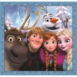 Clementoni CLE8005125250219 Puzles Infantiles 3x48 Piezas Temática Congelado Disney Frozen