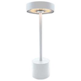 Lámpara de mesa inalámbrica - LUMISKY - ROBY WHITE - H30 cm - Aluminium Touch - Blanco mate - LED Precio: 81.78999961. SKU: B14CWJZ33A