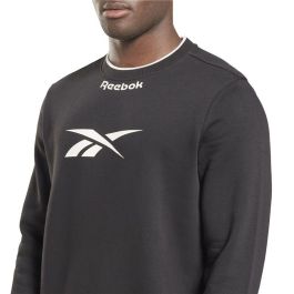 Sudadera sin Capucha Hombre Reebok RI Arch Logo Vector Crew Negro 44,5