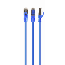 GEMBIRD Cable de red PP6A-LSZHCU-B-1M Azul Cat6a S/FTP (S-STP) de 1 metro Precio: 5.50000055. SKU: B1EB95ELYY
