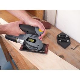 Fartools MPS200 Lijadora Multifunción 200W con Placas Intercambiables (Orbital, Delta, Vibratoria), Abrasivos y Colector Polvo