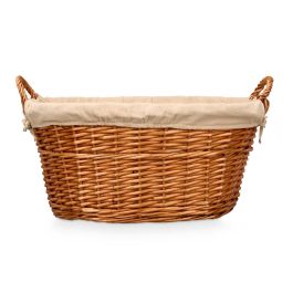 Cesto Asas Grd Mimbre Ovalado Kipit 60X35CM (6 Unidades) Cesto Asas Grd Mimbre Ovalado Kipit 60X35CM (6 Unidades)