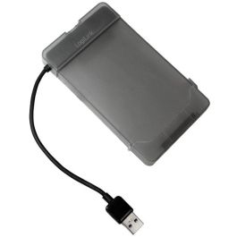 LogiLink AU0037 Carcasa Disco Duro/SSD 2.5" Serial ATA III USB 3.2 Gen 1 Conectar y Usar Gris para HDD/SSD