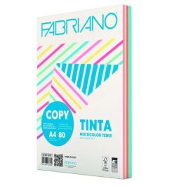 Paquete 250 Hojas A4 80G Colores Surtidos Pastel (50 Hojas X Color) Fabriano F62521297 Precio: 16.78999993. SKU: B1B3AQRTHM
