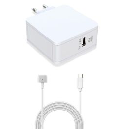 CoreParts Power Adapter for MacBook 45W 14.8V 3A Plug: Magsafe 2 with USB output for MacBook Air 11"-13" 2012-2017 - Retail Packaging Precio: 37.50000056. SKU: B14DJWFM8L