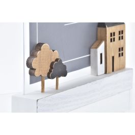 DKD Home Decor Marco de Fotos 13x18 cm (2 Unidades) de Madera y Acrílico Blanco y Marrón, Estilo Urban Casitas 22x3.5x18 cm DKD Home Decor Marco de Fotos 13x18 cm (2 Unidades) de Madera y Acrílico Blanco y Marrón, Estilo Urban Casitas 22x3.5x18 cm