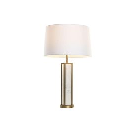 DKD Home Decor Lámpara Sobremesa India lamps 1c25 Dorado Beige 50 x 80 x 50 cm