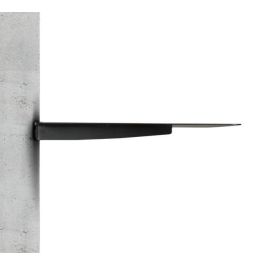 B-Tech Estantería AV Grande, máx. 15 kg, Negra