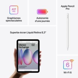 APPLE iPad mini (2024) - 8,3'' - WiFi - 256 GB - Azul APPLE iPad mini (2024) - 8,3'' - WiFi - 256 GB - Azul