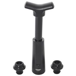 Cook Concept Bomba Vacío Botella con 2 Tapones para Vino