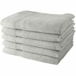 Juego de 5 toallas de baño TODAY 70x130 cm 100% algodón - Tiza Precio: 47.49999958. SKU: B1FM7PFE3B