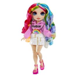 Muñeca rainbow high crystal fashion doll- amaya 30 cm. con 5 accesorios y un anillo para ti