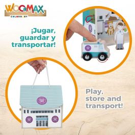 Playset Woomax Veterinario 9 Piezas 4 Unidades 19 x 18 x 19 cm Playset Woomax Veterinario 9 Piezas 4 Unidades 19 x 18 x 19 cm