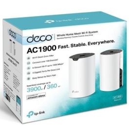 TP-Link DECO S7 Sistema Wi-Fi Mesh Pack de 2 Doble Banda Wi-Fi 5 (802.11ac) 520 m² Cobertura 3 Antenas Internas Blanco
