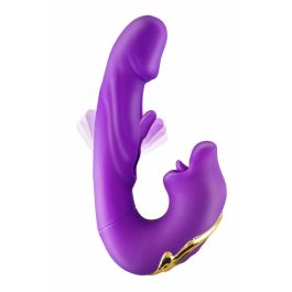 Vibrador Doble Estimulación Yoba Kissy Púrpura