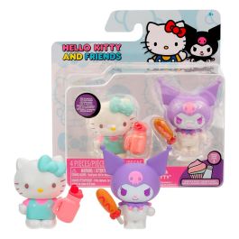 Famosa Hkt06000 Pack 2 Figuras Surtidas Hello Kitty 5 cm - Personajes variados con accesorios