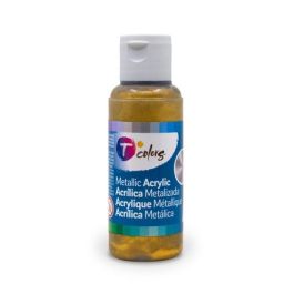 Pintura Acrilica Tcolors 80 Ml (Botella) Oro Precio: 5.59000035. SKU: B1DCN4LVPM