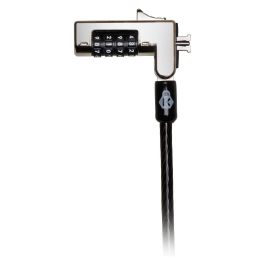 Kensington Candado NanoSaver Slim Kombinationsschloss para Portátil, Combinación Restablecible, Negro, 1.8m