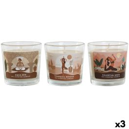 DKD Home Decor Vela Girl3 Urban de Cera y Cristal Rosa Blanco (3 Unidades) 7 x 8 x 7 cm Precio: 5.68999959. SKU: B1DPNSGKG4