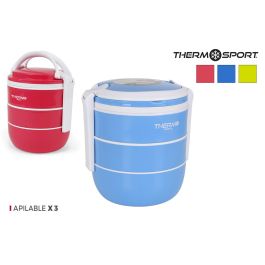 Fiambrera Termo Apilable X 3 - Thermosport (12 Unidades) Fiambrera Termo Apilable X 3 - Thermosport (12 Unidades) Precio: 54.88999956. SKU: B1E2C32N5J