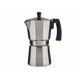 Cafetera Aluminio 9 Tazas Con Asa Kinvara 19X21CM (12 Unidades) Cafetera Aluminio 9 Tazas Con Asa Kinvara 19X21CM (12 Unidades)