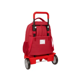 Safta Mochila Sevilla F.C. Compact Evolution Grande Resistente al Agua con Ruedas Extraíble 450x330x220 mm