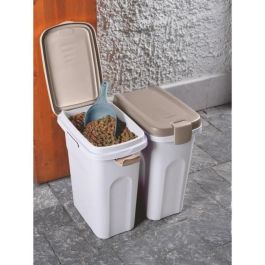 Kerbl STE8003507984011 Contenedor de Almacenamiento para Alimento de Mascotas, 15 Litros, Marrón y Blanco Precio: 30.50000052. SKU: B1A5SRJEYN