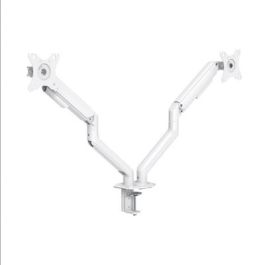TooQ DB4132TNR-W Soporte de Mesa para 2 Monitores 17-32" VESA 75x75/100x100 Giratorio Inclinable Ajustable 9kg/Brazo Blanco Precio: 51.49999943. SKU: S0233992