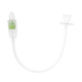 KioKids Aspirador Nasal para Bebés Succión Controlada Sin Filtros ni Perilla Fácil Lavado +0 Meses Transparente Fabricado en España