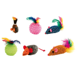 Ferplast PA 5017 Juguete para Gato Surtido 8 x 4 x h 4 cm Precio: 2.8900003. SKU: B18SRK948A