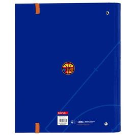 Carpeta Con Recambio Safta Din A4 Tapa Forrada 100 H 60 gr Cuadro 5 mm Valencia Basket Club 270x35x320 mm Carpeta Con Recambio Safta Din A4 Tapa Forrada 100 H 60 gr Cuadro 5 mm Valencia Basket Club 270x35x320 mm