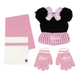 Cerdá Conjunto 3 Piezas Bufanda Minnie Mouse, Gorro y Guantes Color Rosa para Niñas Precio: 16.00104. SKU: B1KKA7B7QV