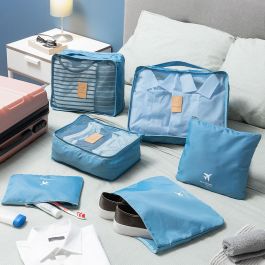 Set de Bolsas Organizadoras para Maletas Luggan InnovaGoods 6 Piezas Precio: 13.89000019. SKU: B12NE846NA