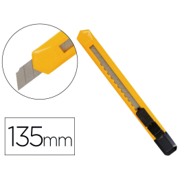 Q-connect Cúter XD-04 Plástico Estrecho Cuchilla 9 mm Clip Blíster 1 Unidad Precio: 0.69000008. SKU: B17735H6GB