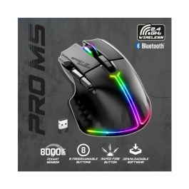 Ratón Inalámbrico Spirit of Gamer Pro M5 Negro 8000 dpi