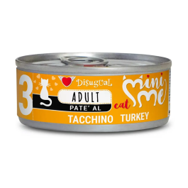 Disugual Mini-Me Cat Pavo 12x85 gr Alimento para Gatos Precio: 10.5000005. SKU: B14CQNFV53