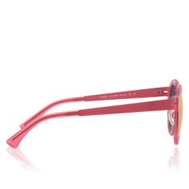 Emporio Armani Gafas de Sol EA 2029 31016Q Coral Montura con Cristal Rojo Efecto Espejo Filtro 4 Hombre 48 mm