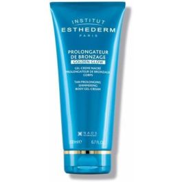 Institut Esthederm Prolongateur de Bronzage Gel Crema - Acabado Golden Glow, Hidratación Prolongada, 200 ml