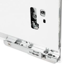 Herrajes Alk Cajón Qube Extracción Total con Cierre Amortiguado MUSS, Guías Invisibles y Laterales Ultra Finos 13mm H185x550 Blanco